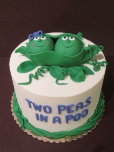 two peas in a pod cake